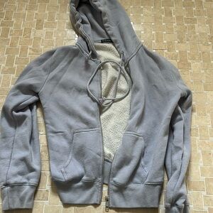 Brandy Melville One Size Fits All Light Blue Sweatshirt